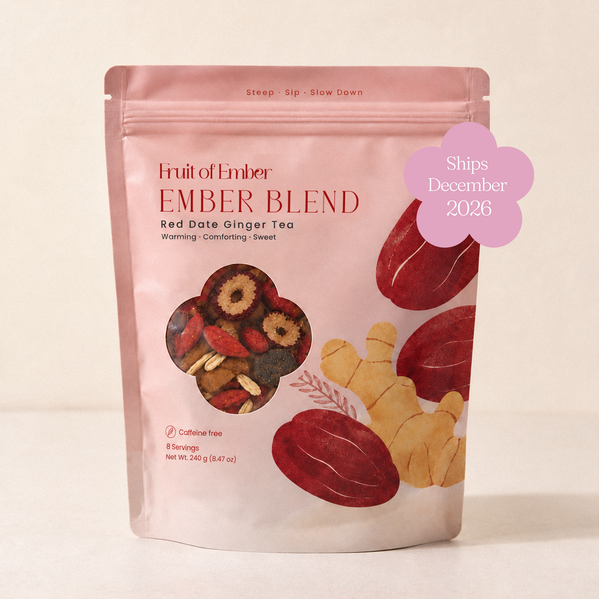 Ember Blend | Red Date Ginger Tea