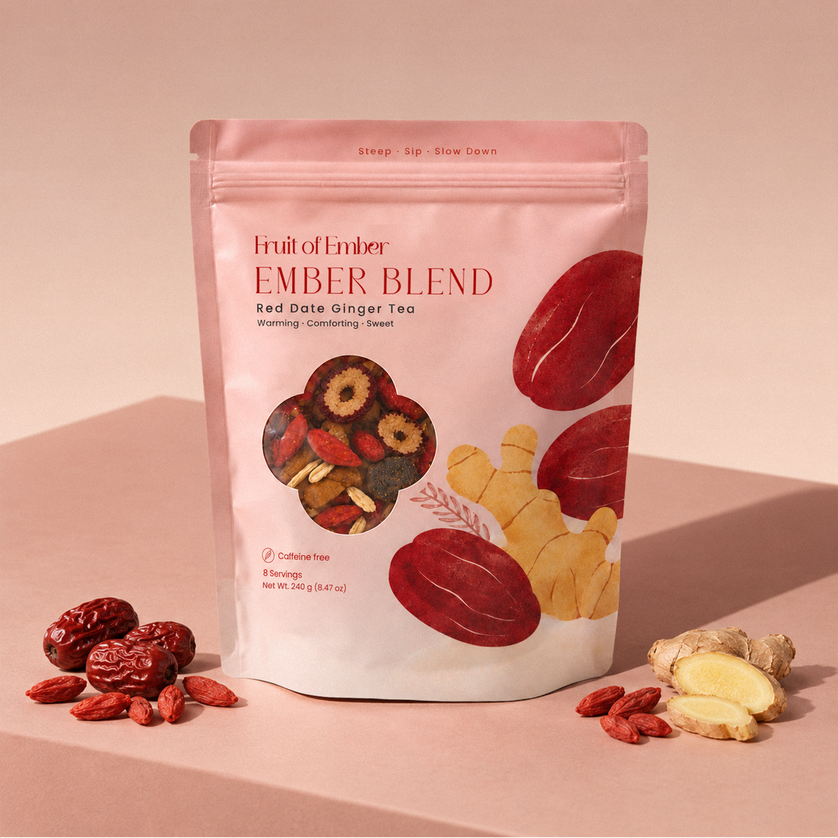 Ember Blend | Red Date Ginger Tea